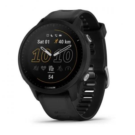 Умные часы Garmin FORERUNNER 955 с черным ремешком фото 1
