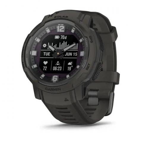 Умные часы Garmin INSTINCT CROSSOVER Solar графитовый фото 1