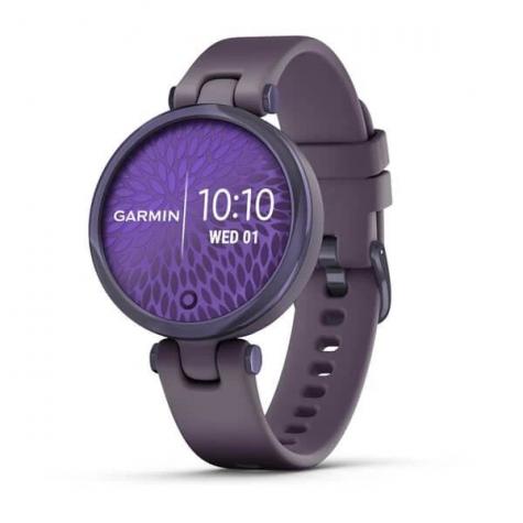 Умные часы Garmin LILY безель цвета полночная орхидея, корпус темная орхидея и силиконовый ремешок фото 1