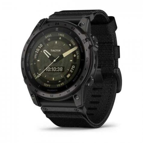 Умные часы Garmin TACTIX 7 AMOLED edition, черный нейлоновый ремешок фото 1