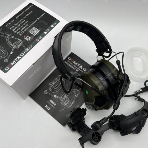 Активные тактические стрелковые наушники FCS Comtac 3 DSP фото 2