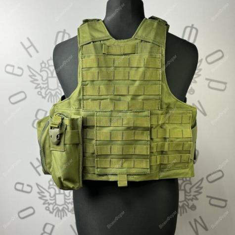 Тактический разгрузочный плитник с подсумками Tactical Molle Plate Carrier фото 3