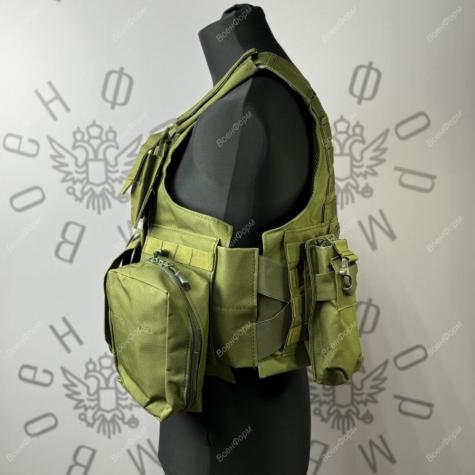 Тактический разгрузочный плитник с подсумками Tactical Molle Plate Carrier фото 5
