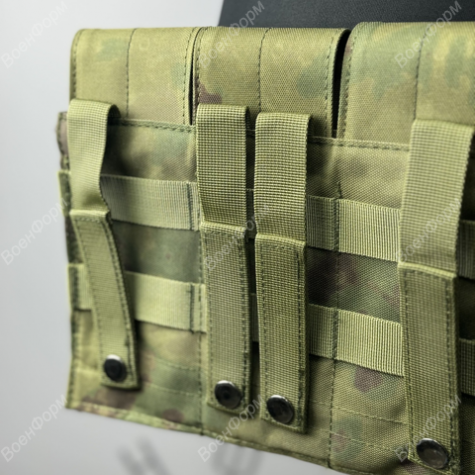 Подсумок тактический закрытый на 3 магазина АК | АК 74 | АКМ с Molle фото 5