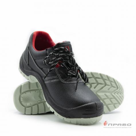 Полуботинки СКОРПИОН-1202М ПУ/ТПУ с МП чёрный фото 1