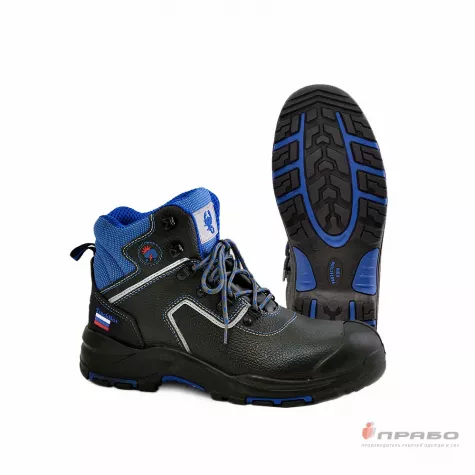 Ботинки СКОРПИОН-ТРЕКБОТ-1801 ПУ/Нитрил с КП чёрный фото 1