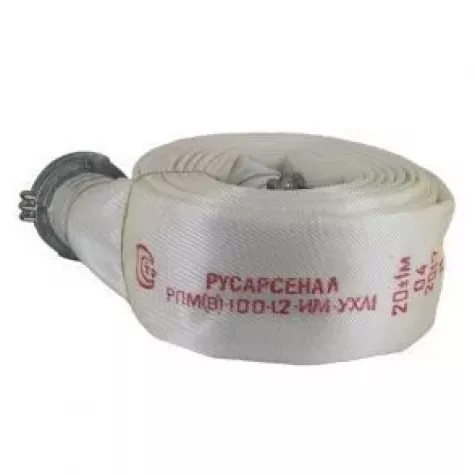 Рукав пожарный Премиум РПМ(В)-100-1,2-УХЛ1 (20+-1м) с ГРВ-100 фото 1