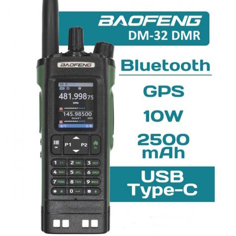 Baofeng DM-32 DMR с Bluetooth для программирования фото 1