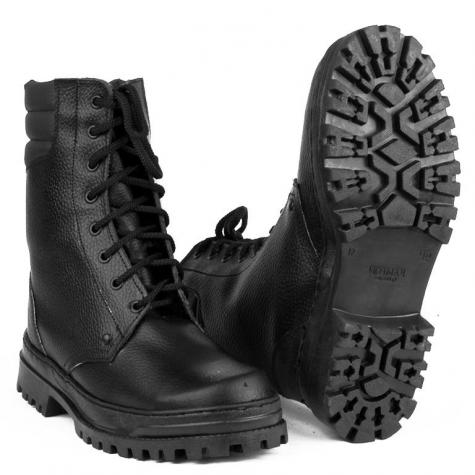 Ботинки с высоким берцем Армия хром на натуральной шерсти фото 1