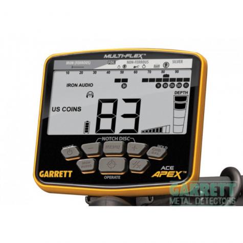 Металлоискатель Garrett ACE Apex 8,5x11 + MS-3 фото 5