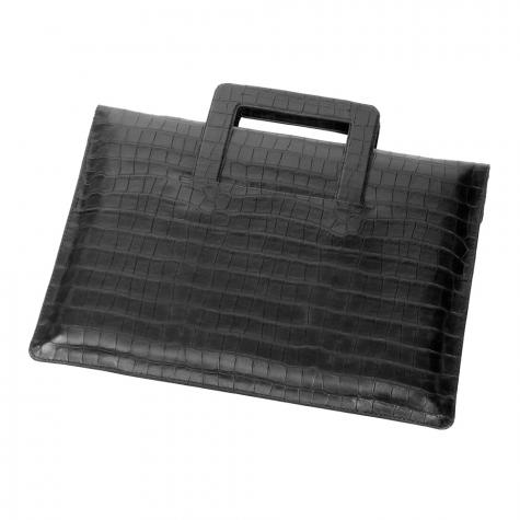 Сумка-папка фарадея для ноутбука Faraday Bag NS1 Black Croc фото 1
