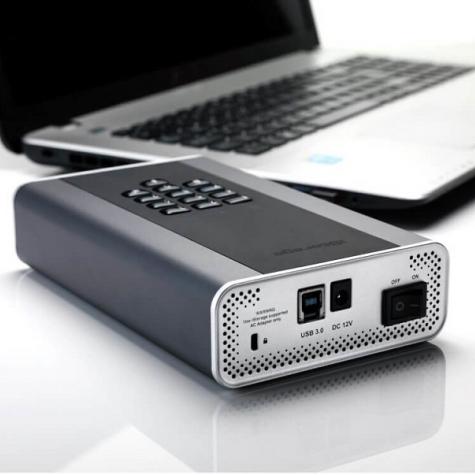 Защищенный жесткий диск с пин-кодом iStorage DiskAshur DT2 18TB фото 3