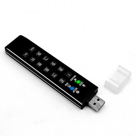 Флешка с шифрованием и паролем DataLock PRO4 256 Gb USB 3.2 фото 2