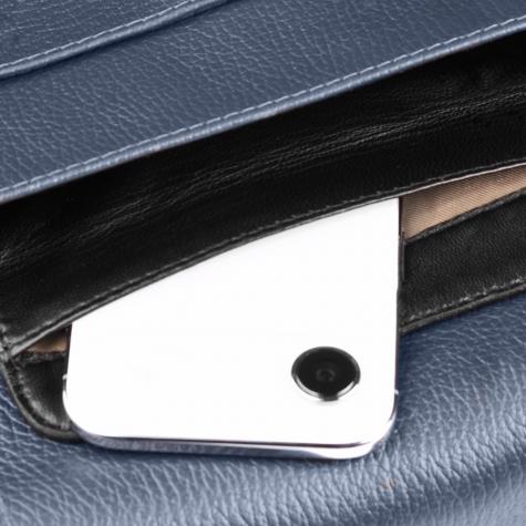 Мини сумка фарадея для гаджетов Faraday Bag DS-2 Blue фото 3