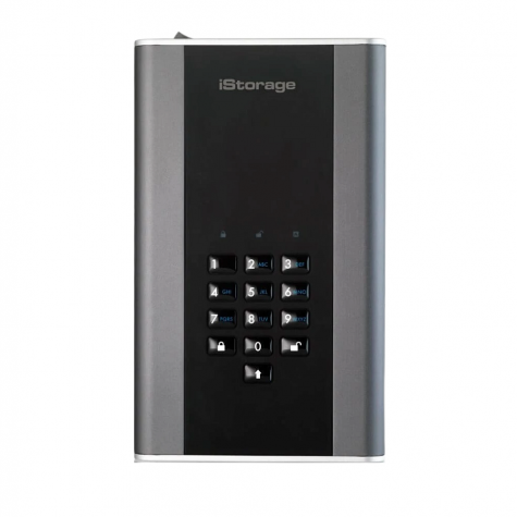 HDD диск с ПИН-кодом iStorage DiskAshur DT2 12TB фото 1