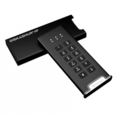 Внешний диск с аппаратным шифрованием iStorage DiskAshur M2 SSD 2TB фото 1