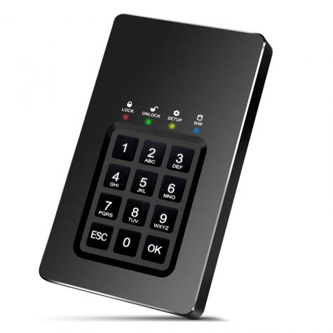 SSD-диск с шифрованием и ПИН-кодом DataLock PRO 1 ТБ фото 1