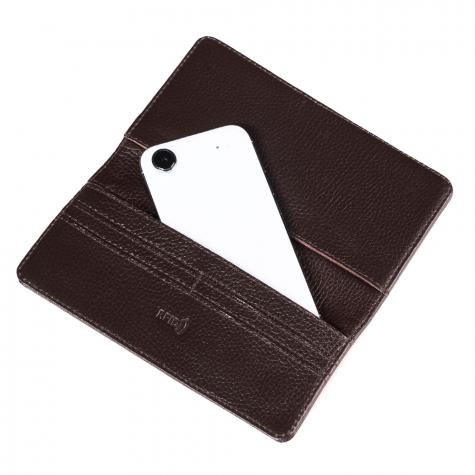 Чехол портмоне фарадея для телефона Faraday Bag PS2 Brown фото 1