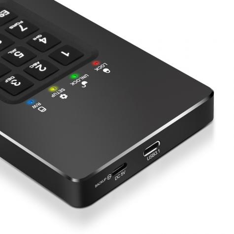 SSD-диск с шифрованием и ПИН-кодом DataLock PRO 500 Гб (2,5) фото 3