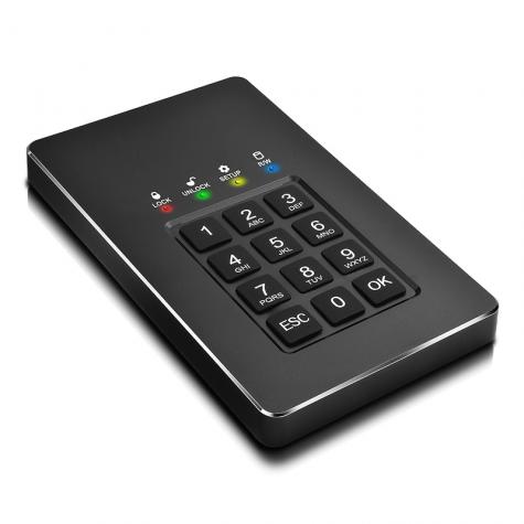 SSD-диск с шифрованием и ПИН-кодом DataLock PRO 1 ТБ фото 3