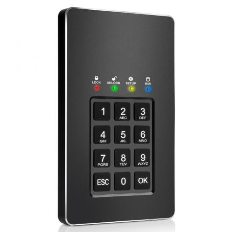 SSD-диск с шифрованием и ПИН-кодом DataLock PRO 4 ТБ фото 4