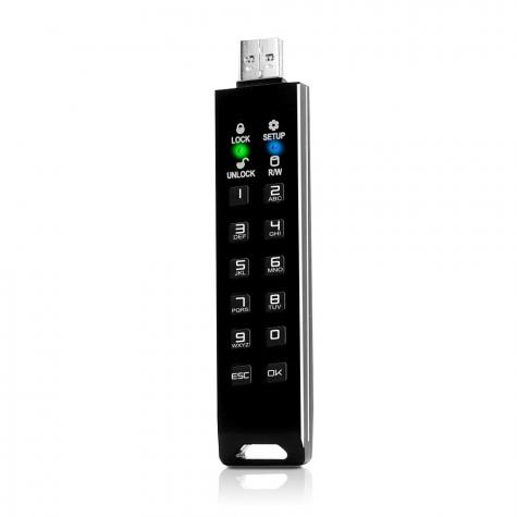 Флешка с аппаратным шифрованием DataLock PRO4 128 Gb USB 3.2 фото 1