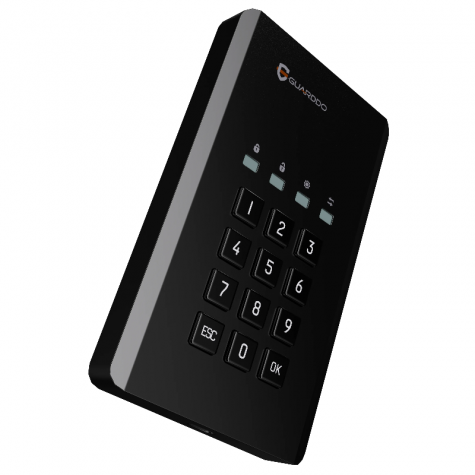 Внешний диск с шифрованием и пин-кодом GuardDo HDD 1 Тб фото 4
