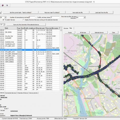 СПО анализа сетей Wi-Fi RadioInspectorWIFI фото 4