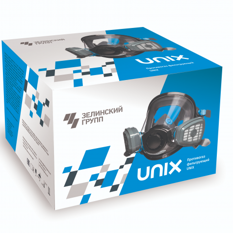 Противогаз фильтрующий UNIX 5000 марки В1Е2 категории 2 по маске панорамной UNIX 5000 фото 4