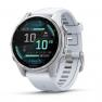 Умные часы Garmin Fenix 8, 43 мм, AMOLED, Silver with White Stone silicone band фото навигации 1