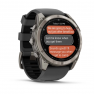 Умные часы Garmin Fenix 8 PRO, 51 мм, AMOLED, Sapphire, Titanium with Graphite/Black Silicone Band фото навигации 3