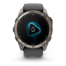 Умные часы Garmin Fenix 8 PRO, 51 мм, AMOLED, Sapphire, Titanium with Graphite/Black Silicone Band фото навигации 4