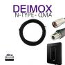 Антенный кабель для Alientech DEIMOX N-Type - QMA, 40 м RG-213 фото навигации 1