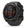 Умные часы Garmin Fenix 8, 51 мм, AMOLED, Sapphire Carbon Gray DLC Titanium with Black/Pebble Gray Silicone band фото навигации 1
