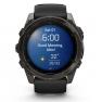 Умные часы Garmin Fenix 8, 51 мм, AMOLED, Sapphire Carbon Gray DLC Titanium with Black/Pebble Gray Silicone band фото навигации 3