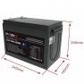 Cyclen 25.6V 100AH LiFePo4 Аккумуляторная батарея фото навигации 2