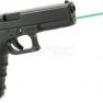 Лазерный целеуказатель интегрированный под Glock 17 Gen 4 (зелёный) фото навигации 1