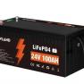 Аккумулятор литиевый Powland LiFePo4 24V 100Ah BMS 24100 фото навигации 1