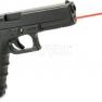 Лазерный целеуказатель интегрированный под Glock 17 Gen 4 (красный) фото навигации 1