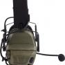 Активные наушники Ops-Core AMP Communication Headset-Connectorized. Верхний держатель. Ranger Green фото навигации 2