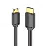 Кабель Vention mini HDMI - HDMI 2.0, 3 м, 4K@60Hz к очкам Skyzone фото навигации 2