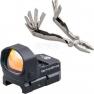 Комплект: Прицел коллиматорный Vector Optics Frenzy II + Мультитул Schrade Tough Tool фото навигации 1