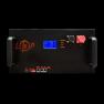 Аккумулятор LP LiFePO4 51,2V - 160 Ah (8192Wh) (BMS 200A/100А) LCD металл RM Smart RS485/CAN фото навигации 2