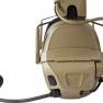 Активные наушники Ops-Core AMP Communication Headset-Connectorized. Верхний держатель. Tan фото навигации 3