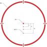 Прибор коллиматорный Sig Optics ROMEO8H BALLISTIC CIRCLE DOT, 0.5 MOA ADJ, BLACK фото навигации 4