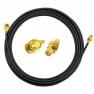 Комплект кабелей RG-8 SMA Male - SMA Female 20м (2 провода) фото навигации 1