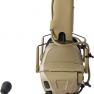 Активные наушники Ops-Core AMP Communication Headset-Connectorized. Верхний держатель. Tan фото навигации 2