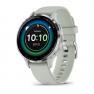Garmin VENU 3S серо-зеленый с серебристым безелем фото навигации 1
