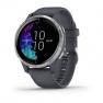 Garmin VENU синий гранит с серебристым безелем фото навигации 1