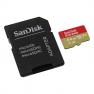 Карта памяти SanDisk Extreme microSDXC 64 Гб V30, UHS-I Class 3 (U3), Class 10 (SDSQXA2-064G-GN6MA) фото навигации 3